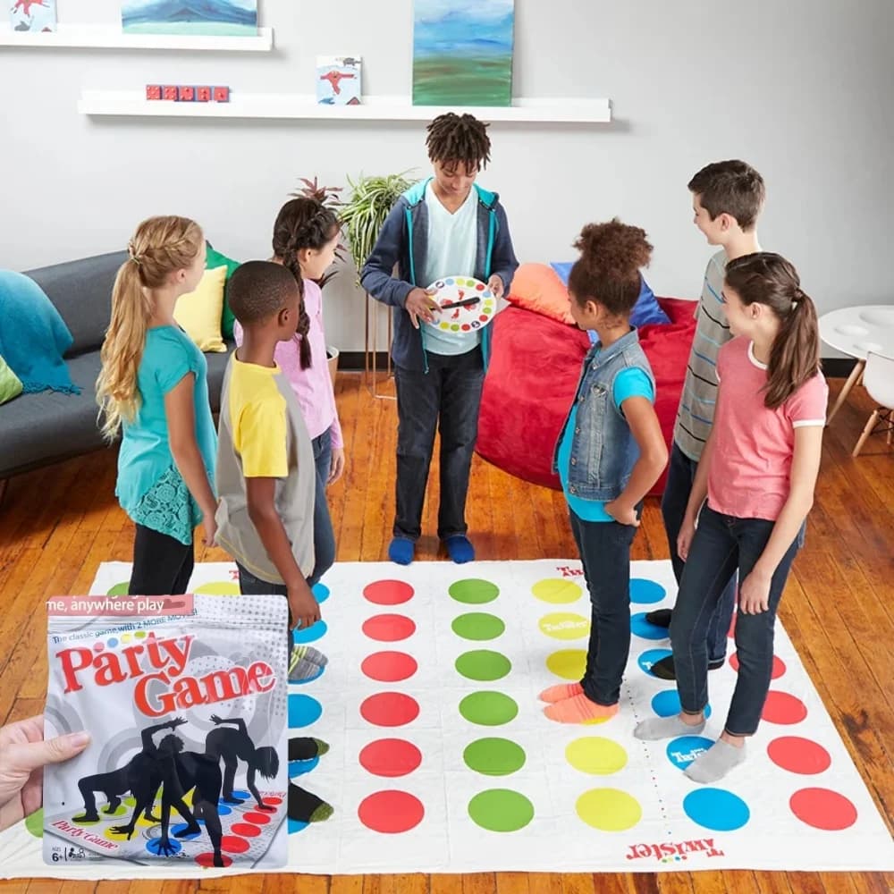 Giochi da tavolo per azioni all'aperto Sport interattivi per bambini e adulti Giocattoli per torcere il corpo Feste di famiglia e amici T per bambini