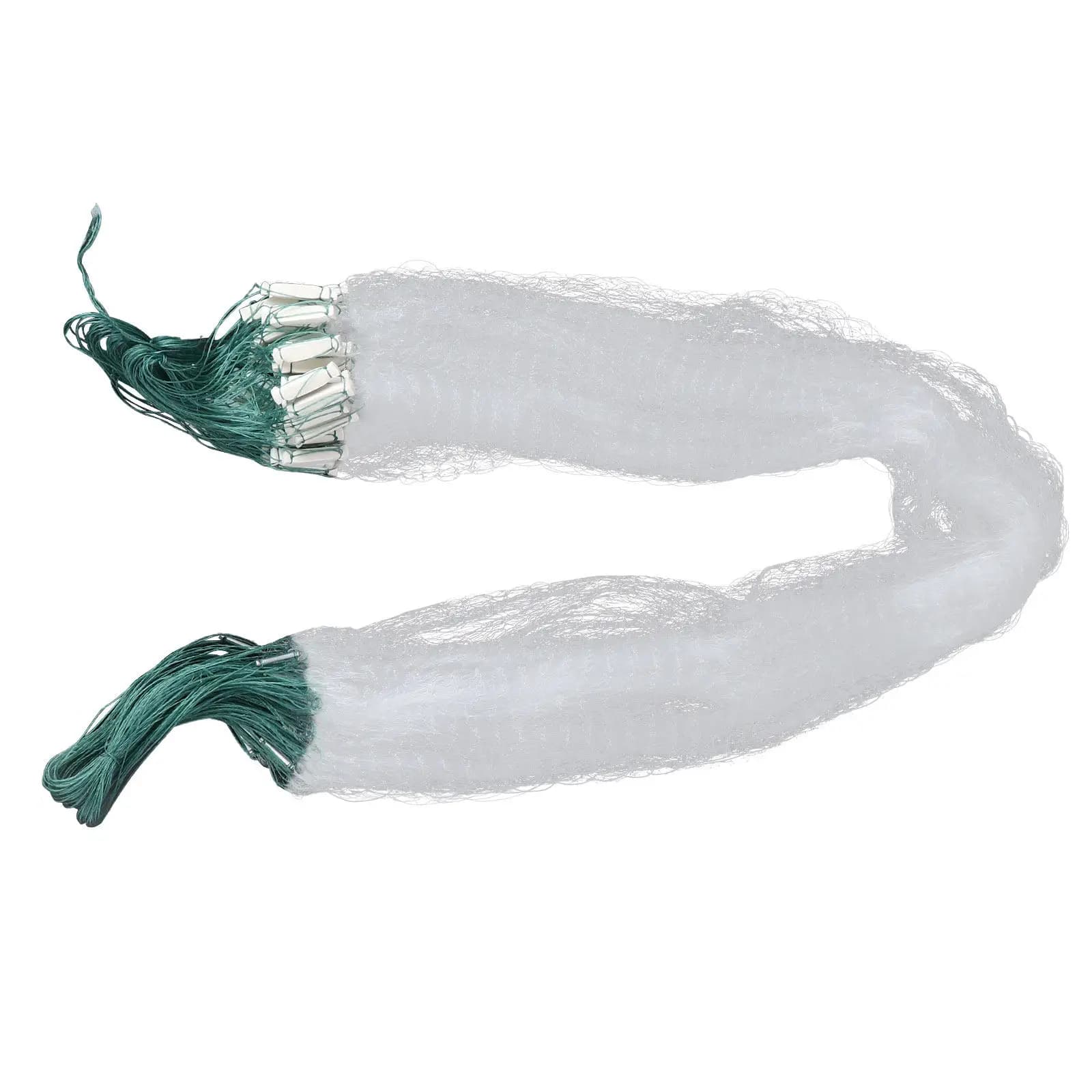 Single Layer Monofilament Fishing Net Floating Gill Net Easy Throw Quick Sink Fish Trap Outdoor Use Fishing Gillnet 1M X 25M