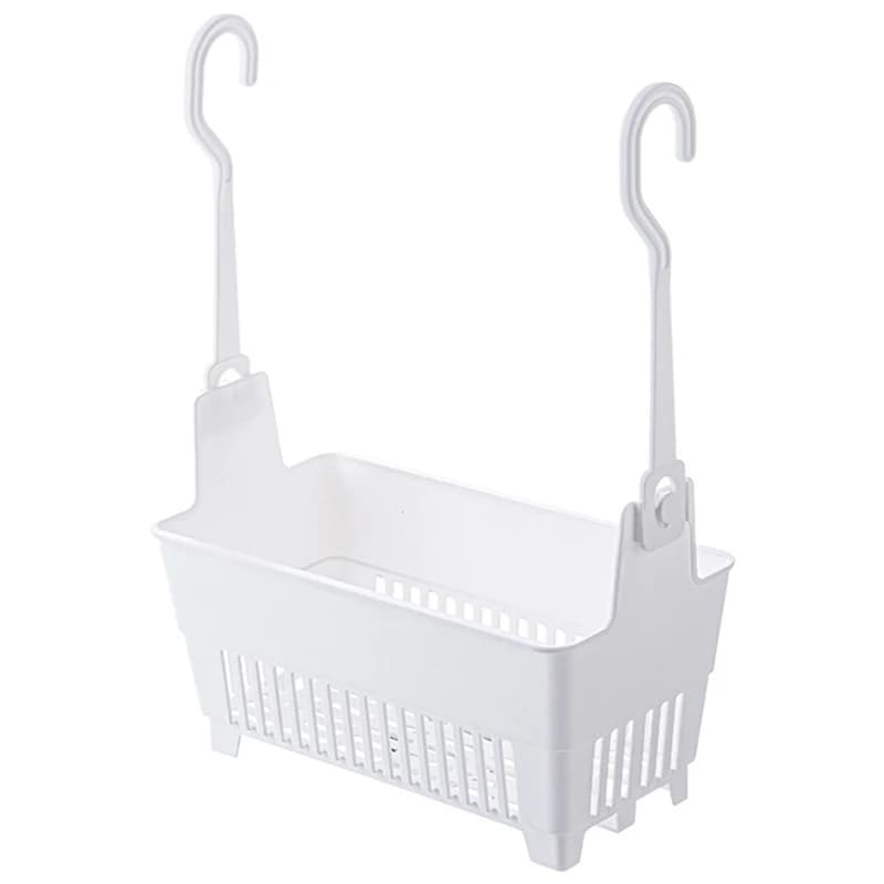 Cesto portaoggetti multifunzionale con gancio, organizer per accessori doccia e articoli domestici per casa, cucina, bagno e toilette