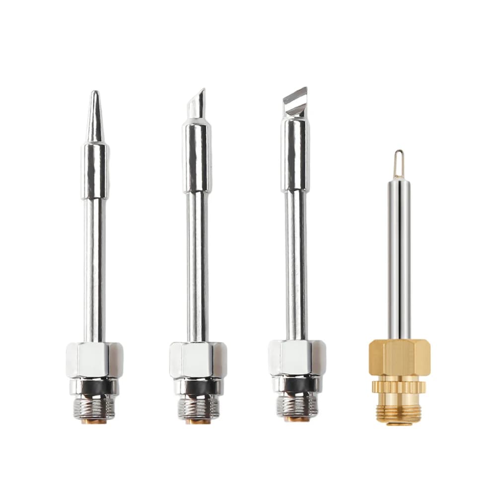 4 pz USB Connect Mainframe Saldatore Punta Kit Strumento Per La Riparazione del Circuito 510 Interfaccia Saldatore Testa di Ferro