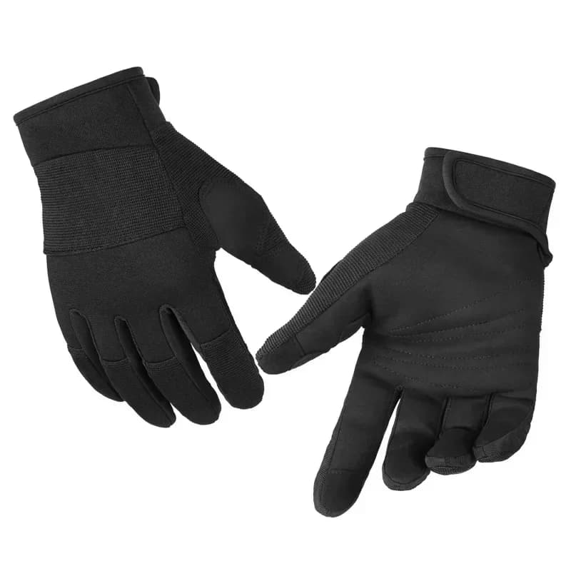 Guanti militari a dita intere Guanti tattici militari per bicicletta da giardino Guanti resistenti alle coltellate Guanti da lavoro in microfibra per uomo donna