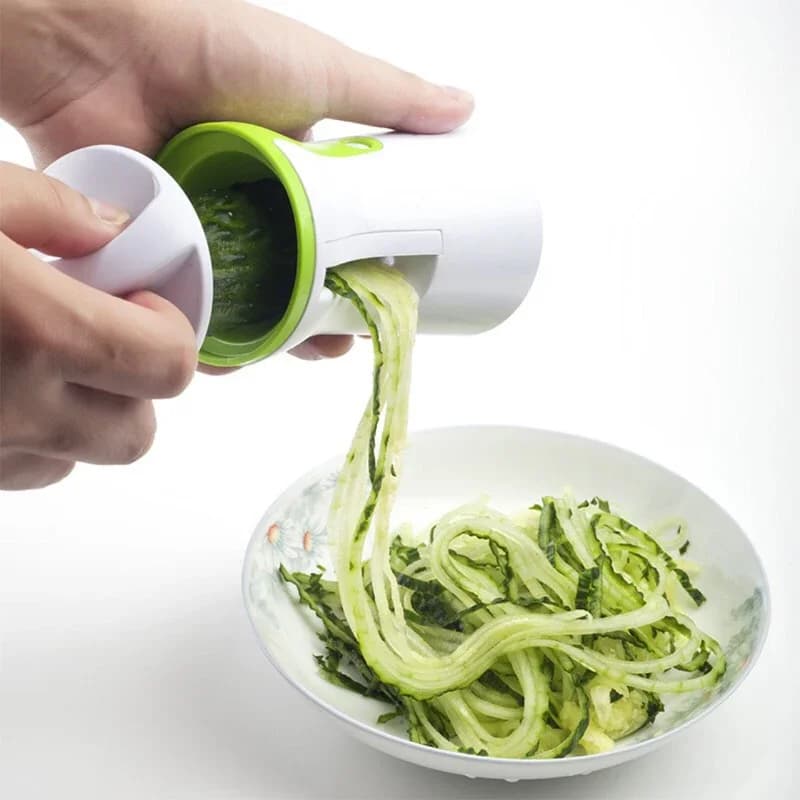 Nuovo trituratore a spirale per verdure, macchina per spaghetti, trituratore a spirale, grattugia per verdure