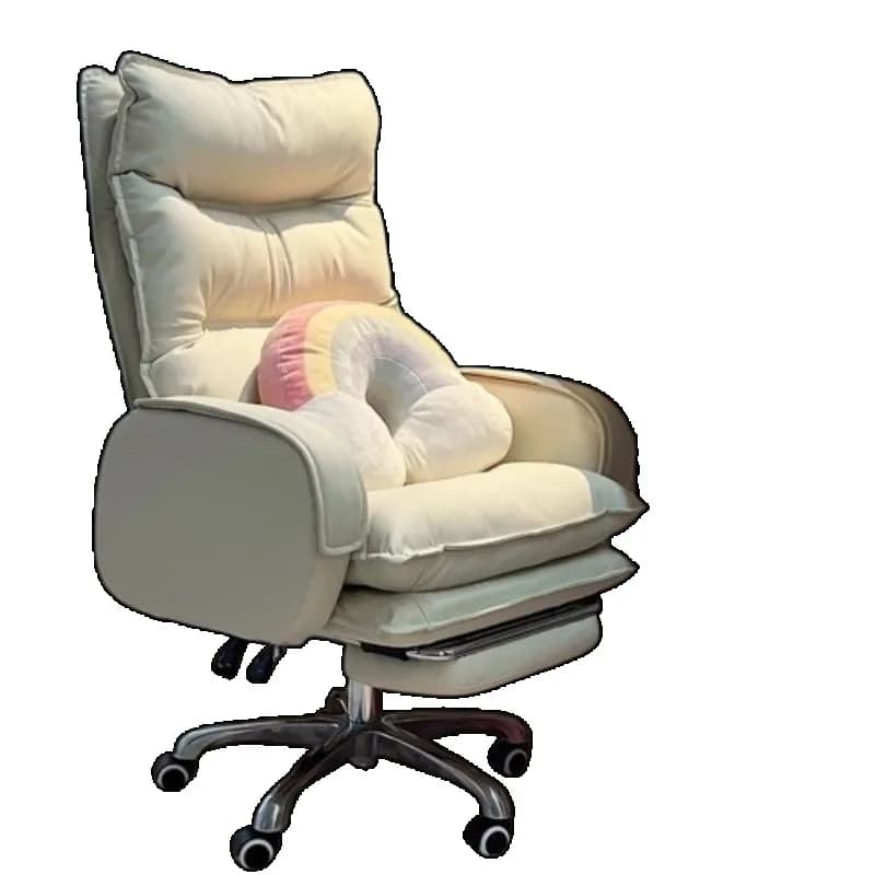 ew- Ergonomic Office Chair Gaming Cushion Luxury Support Office Chair Comfy Computer Cadeira De Escritorios Home Accessories-