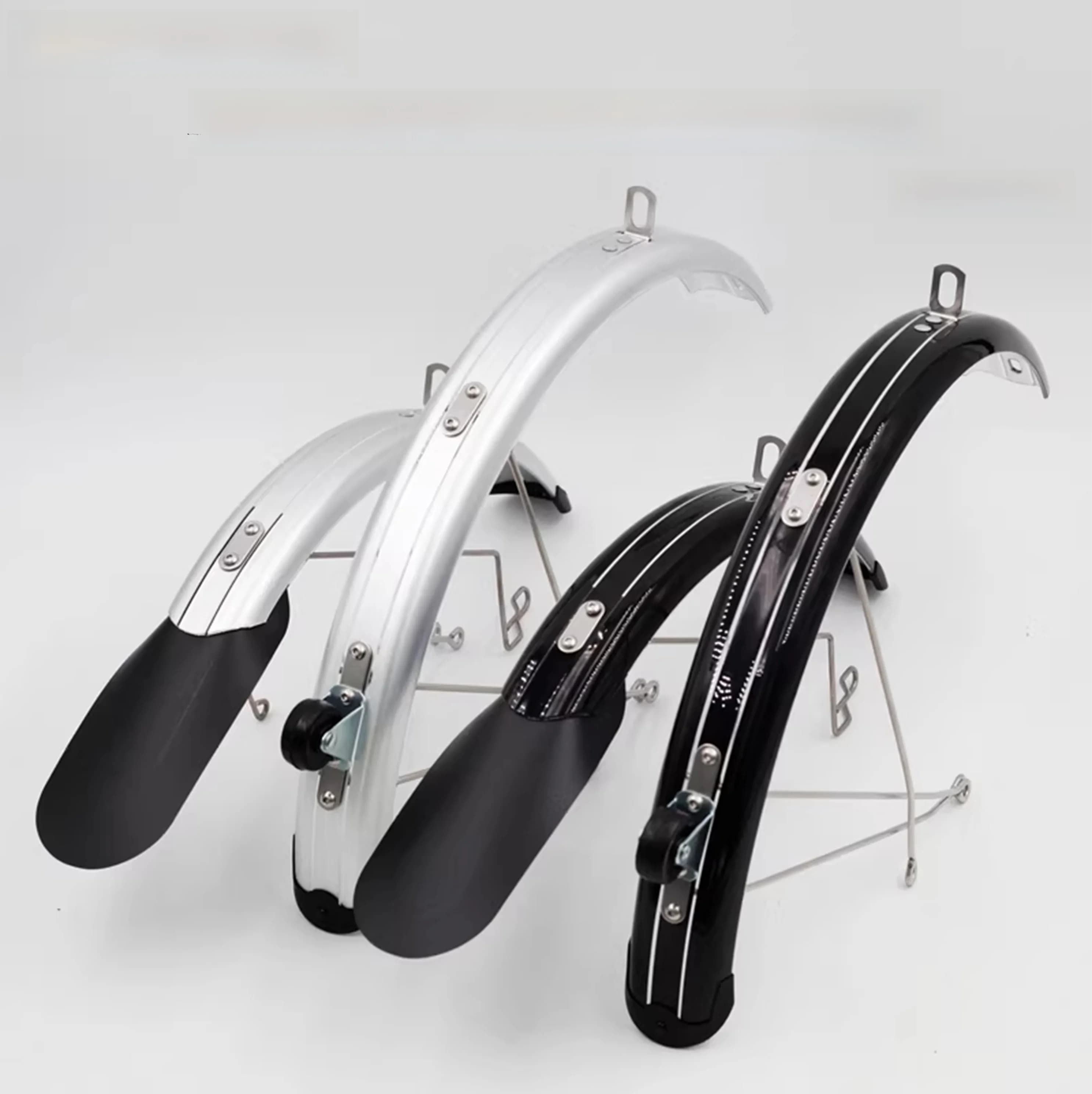 RUHM Universal Mudguard Rack Style with Easy Wheel Mud Removal Full Cover Type Bicycle Accessories Screw Fixed