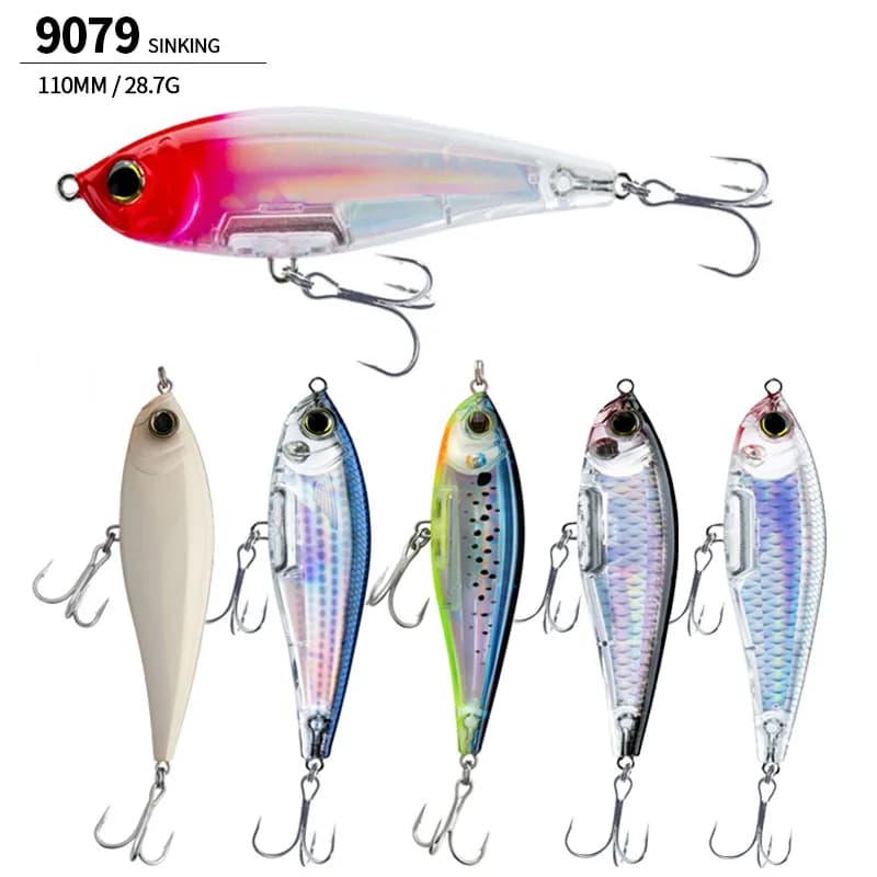 110mm 28.7g Pencil Fishing Lures Floating Wobbler Inshore Twitch Artificial Hard Bait Trout Bass Carp Fishing Supplies