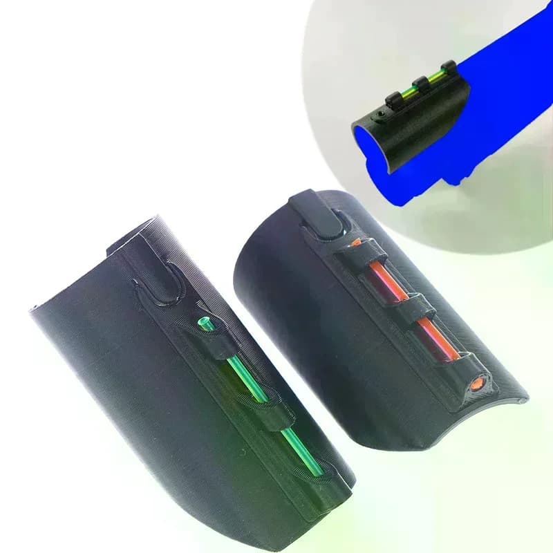 Accessori per la stampa 3D in plastica Tappo anteriore con punta in fibra ottica AEG per serie M870 12GA Mossberg 590A1 Benelli