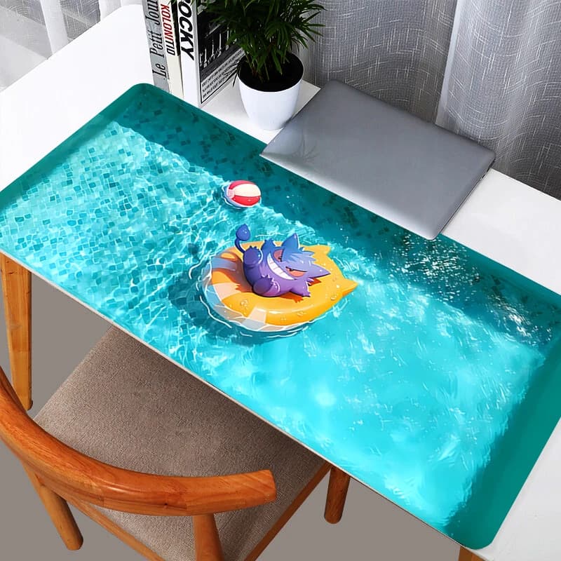 Tappetini per Mouse Gengar XXL, Nuovo Tappetino da Scrivania per PC, Resistente Tappeto da Ufficio Anime, Accessori per Gaming
