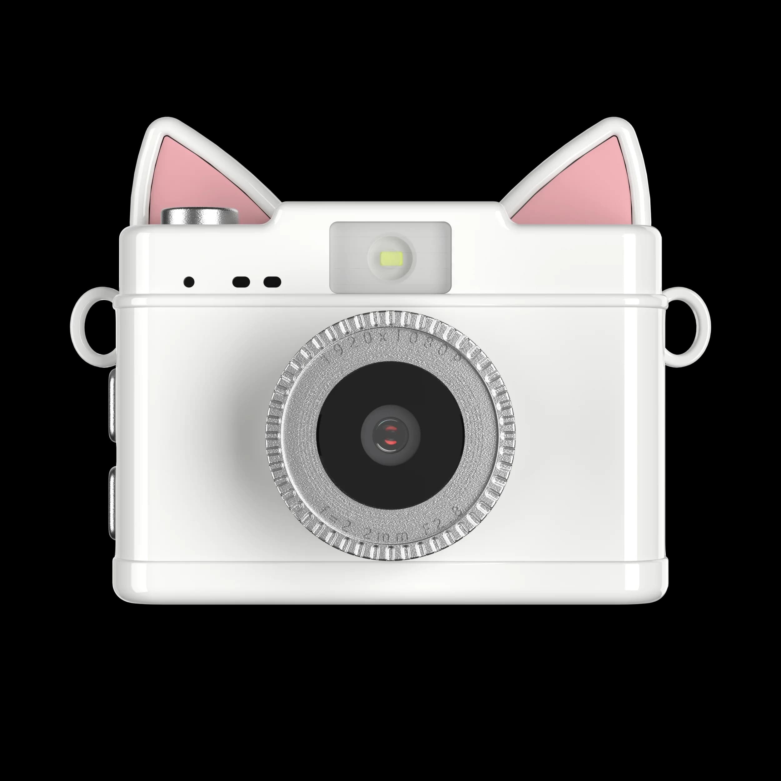 OBIJOYI Mini Digital Camera 0.96 Inch Keychain Camera Retro Support Memory Card 1080P Small Camcorder Video Recorder with Flash