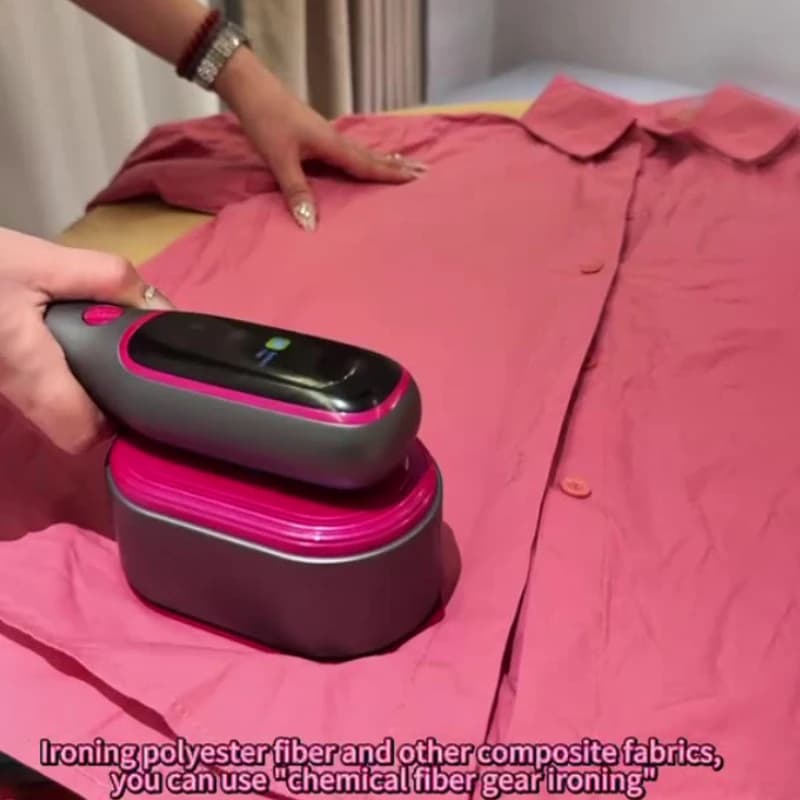 Macchina da stiro a vapore portatile portatile pieghevole mini indumento appeso a vapore stiratura vestiti stiratrice a secco e bagnato viaggi a casa
