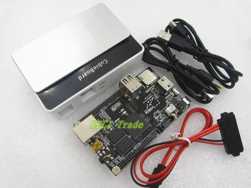 1kit Raspberry Pi Migliora la versione Mini PC Cubieboard Scheda di sviluppo ARM da 1 GB Cortex-A8