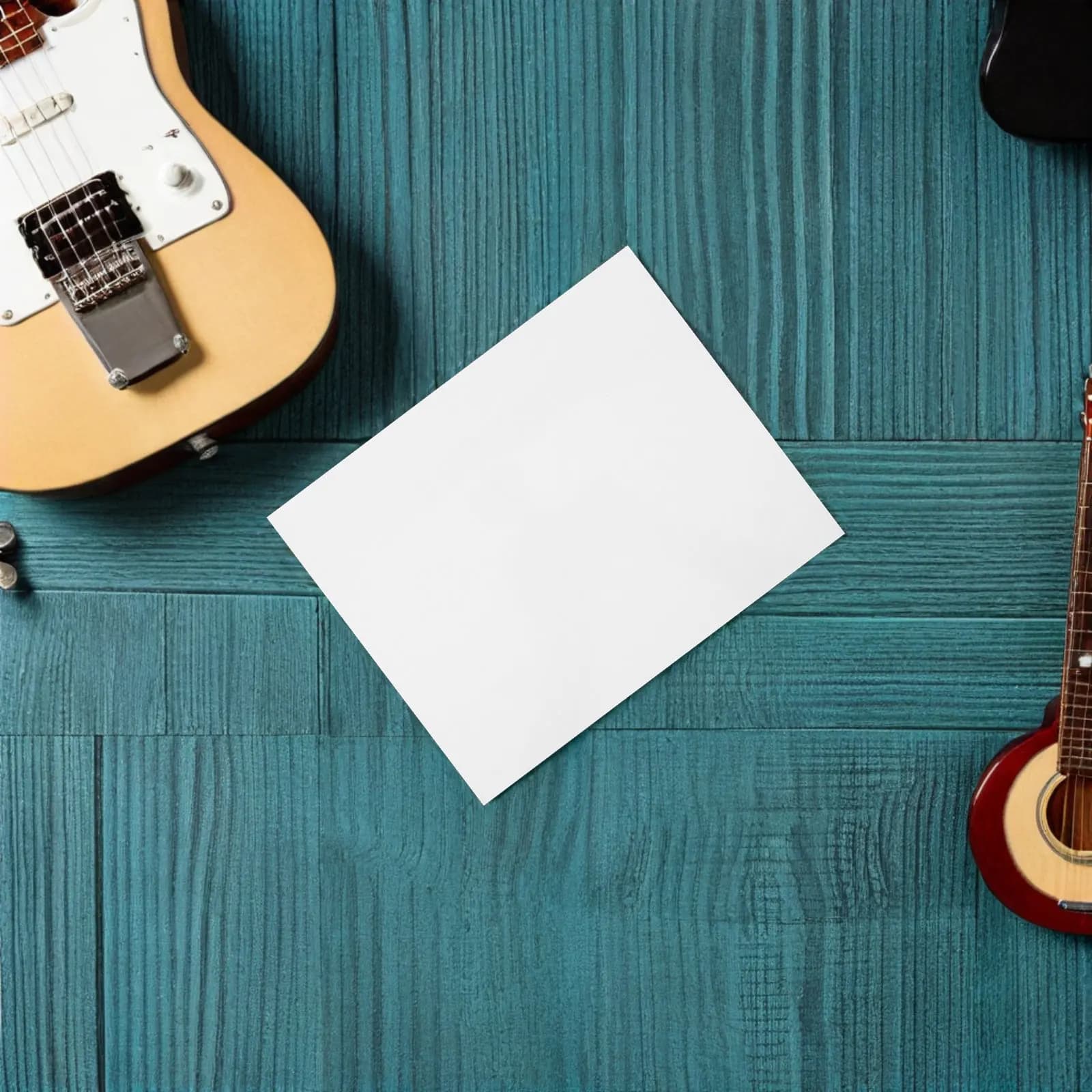 Protezione Antigraffio per Chitarra Acustica, Foglio Adesivo Protettivo 0,7mm di Spessore 20x25cm, Accessori per Chitarra