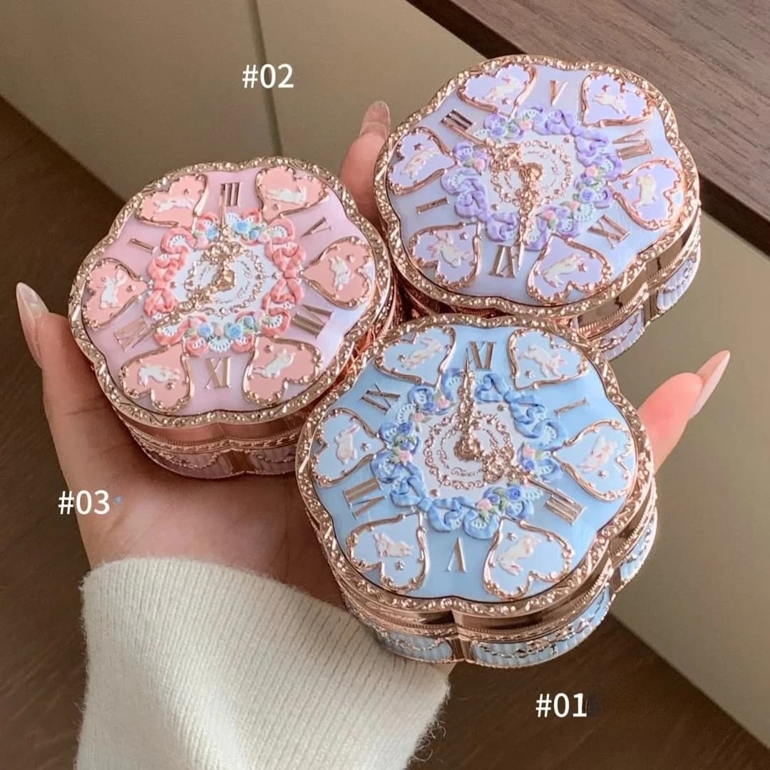Flower Knows Base Trucco Garden Air Cushion Foundation CC Cream Correttore Delicato sulla Pelle Idratante Copertura Naturale