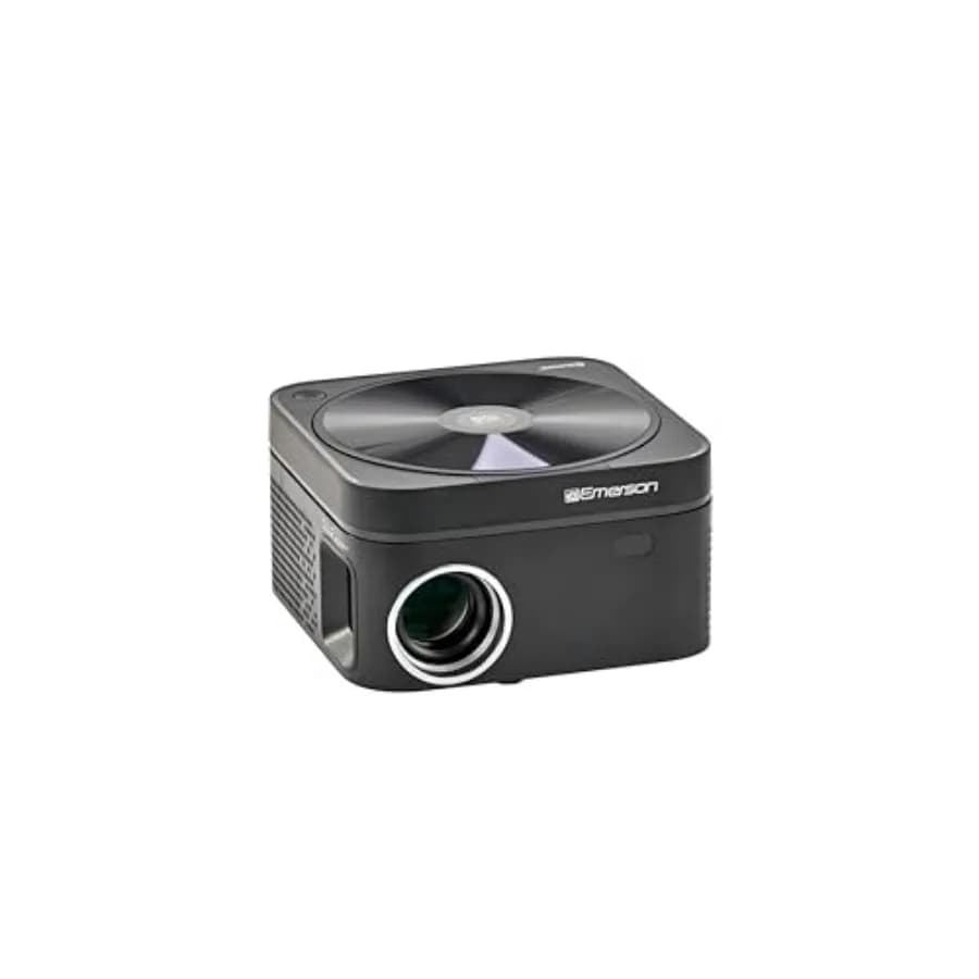 Proiettore LCD da 120 Pollici per Home Theater con Lettore DVD Integrato per Serate Cinematografiche Immersive e Intrattenimento su Grande Schermo a Casa