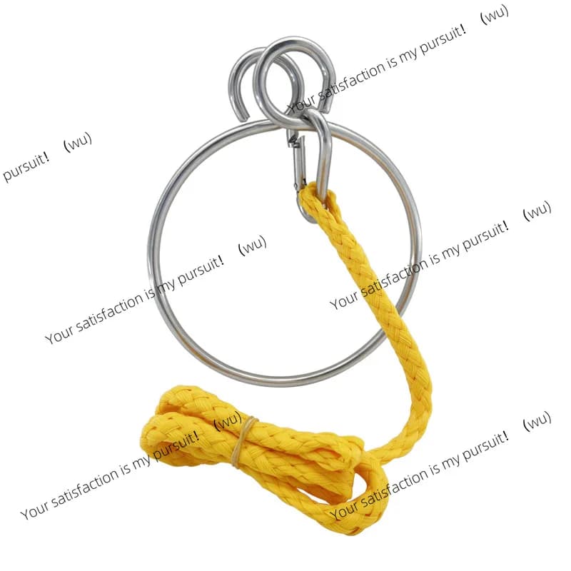Set di anelli di ancoraggio in acciaio inossidabile Accessori marini Set di anelli di ancoraggio Set di anelli di ancoraggio da 6 mm Corda/gancio Accessori per yacht
