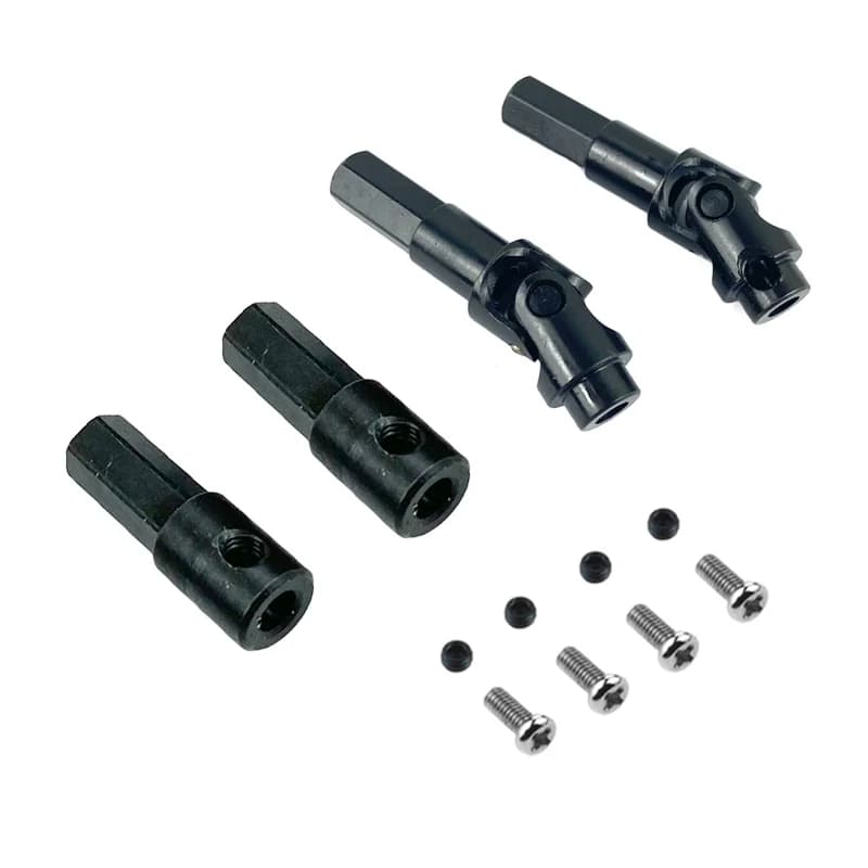 4 pieces metal axis front shaft motor axis rear for WPL C14 C24 B14 B24 B36 MN D90 MN99S RC auto parts update