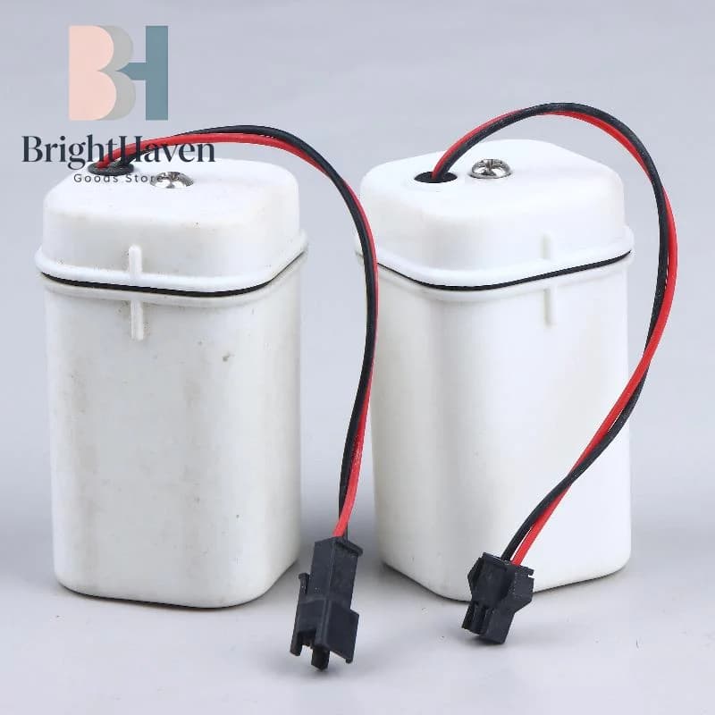 Scatola Batteria Universale per Sensore Orinatoio, Valvola di Scarico Intelligente per Orinatoio, Scatola di Alimentazione Impermeabile, 6V con Presa di Corrente BH
