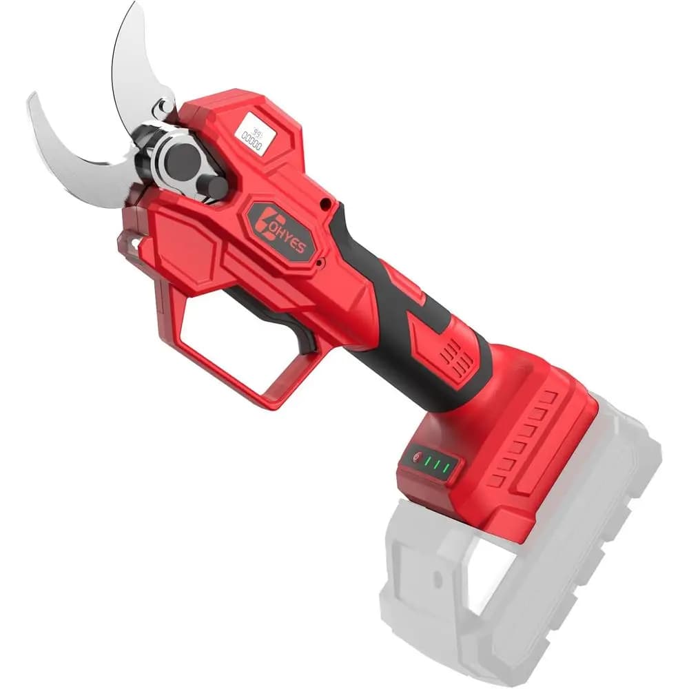 Max cutting diameter 1.5 inch Compatible with Milwaukee 18 V batteries with SK7 LCD display for gardening and