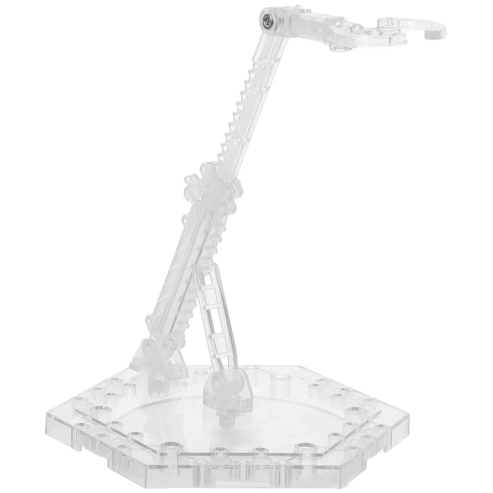 Supporto Trasparente per Action Figure, Base Espositiva Stabile per Pose Dinamiche, Espositore per Modelli