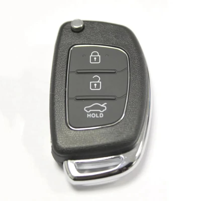 Guscio per chiave auto a 3 pulsanti RFC, custodia a scatto per telecomando Hyundai I10 I20 I40 IX35 Santa Fe