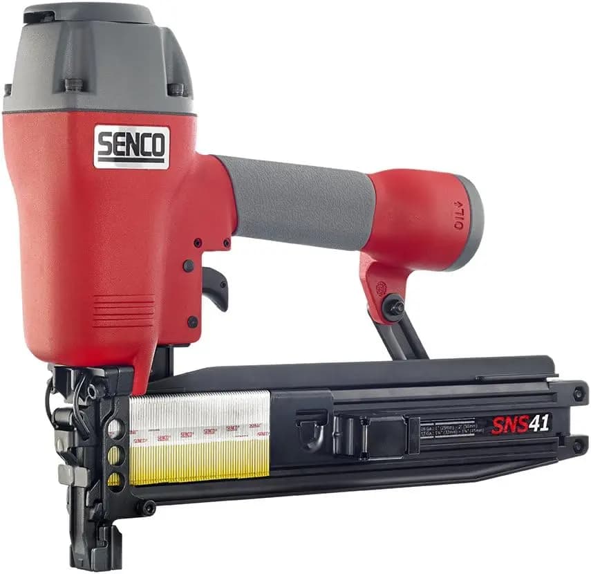 Graffettatrice Pneumatica Professionale, Calibro 16, Corona 7/16'', Lunghezza 2'' per Progetti Edili