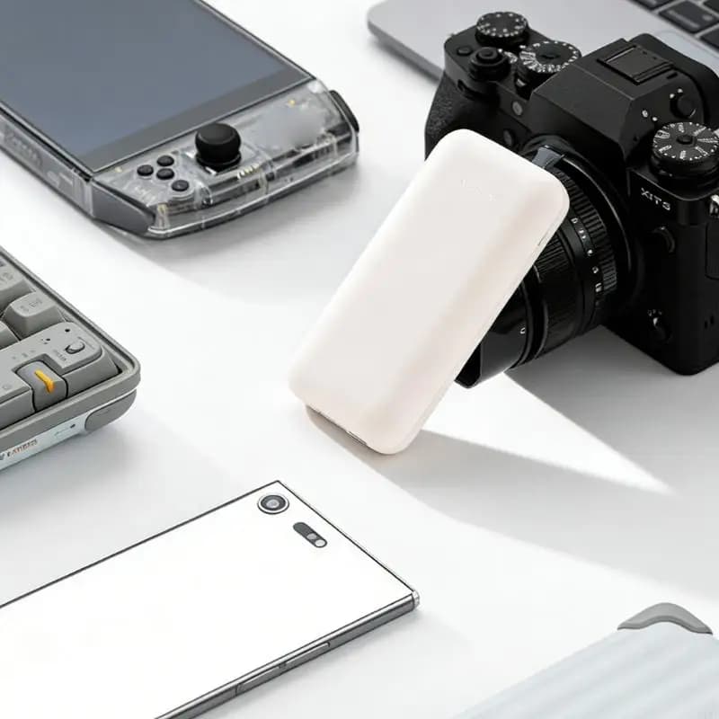 Custodia Powerbank fai-da-te per 2 pezzi 18650 Scatola batterie Custodia in plastica con guscio blocco sicuro facile