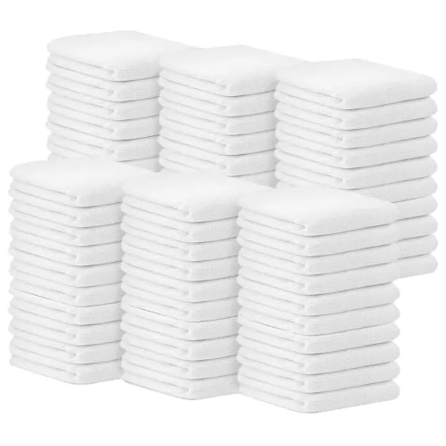 Asciugamani da Bar 14x17 Pollici, 100% Cotone, Assorbenti e Riutilizzabili, Panni Multiuso per Pulizia, Stracci in Spugna Durevoli