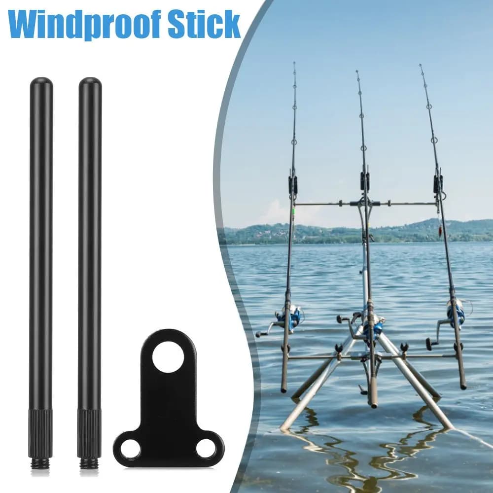 Aluminum Alloy Windproof Fishing stick Snag bar ear alarms for bites accessories for fishing gear to carp supplies for fishing