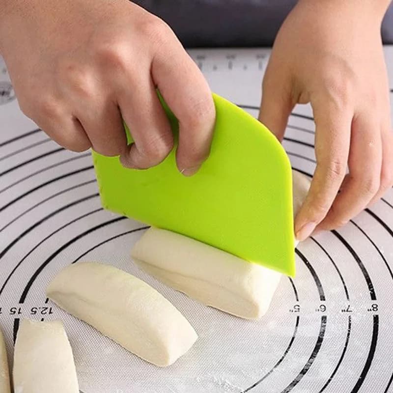 1 piece, versatile oven tools set: cake cream spatula, dough knife and butter scraper with smooth edges for perfect results