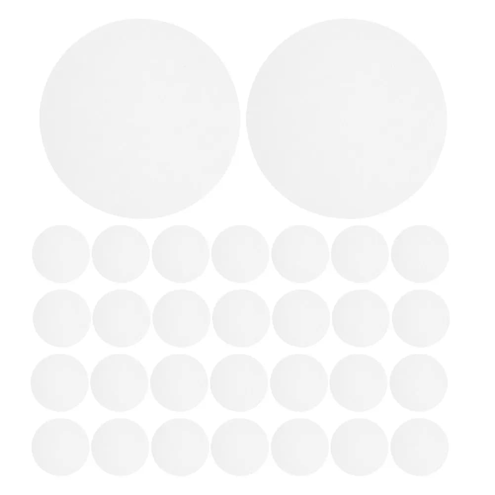 100Pcs Round Painting Cardboard Premium Thick Drawing Sheets for Arts Crafts Sketch Paper Students Portable Lightweight DIY