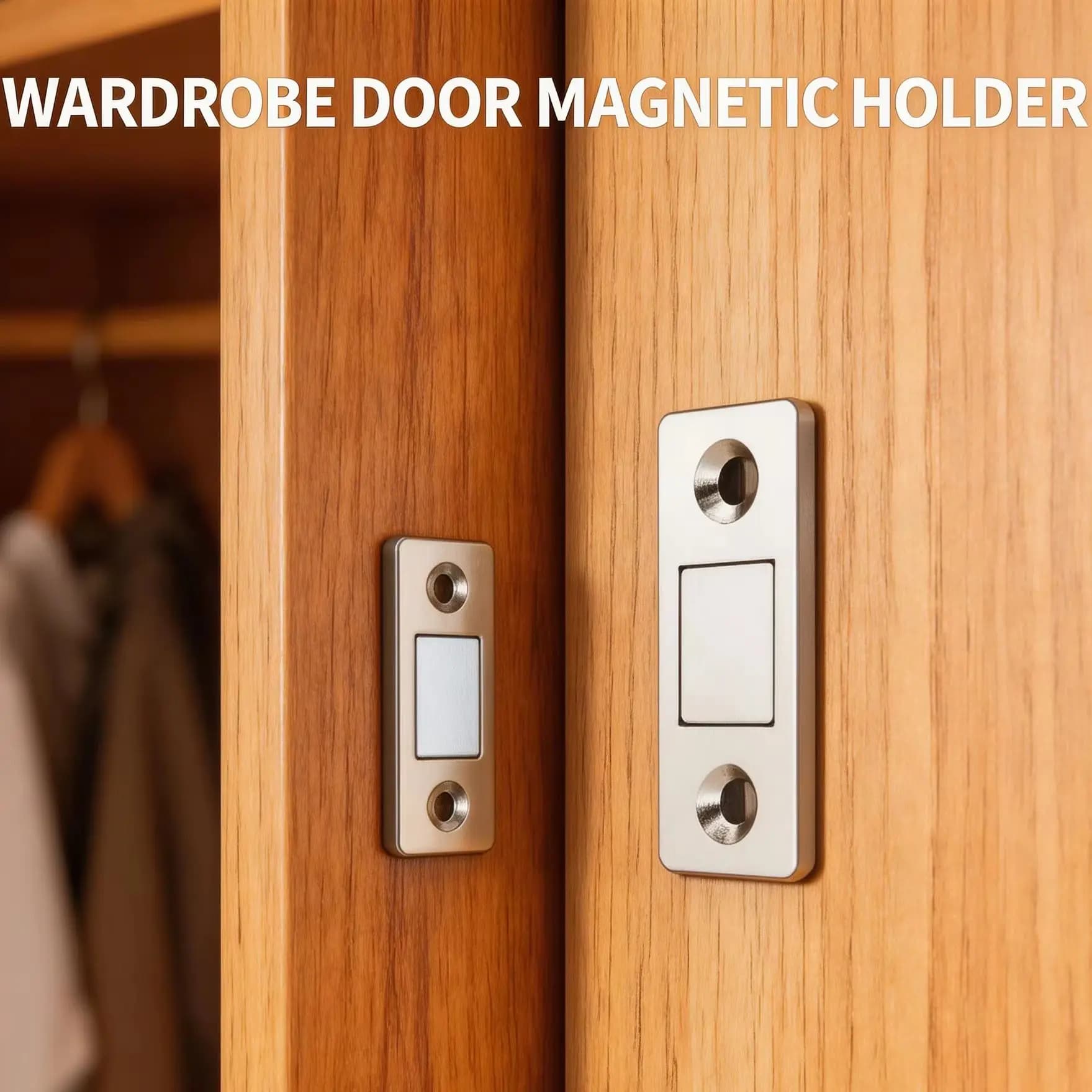 Magneti per Porte Ultra-Sottili all'Ingrosso, Chiusure Magnetiche per Armadi, Magneti Adesivi per Porte, Cassetti e Finestre