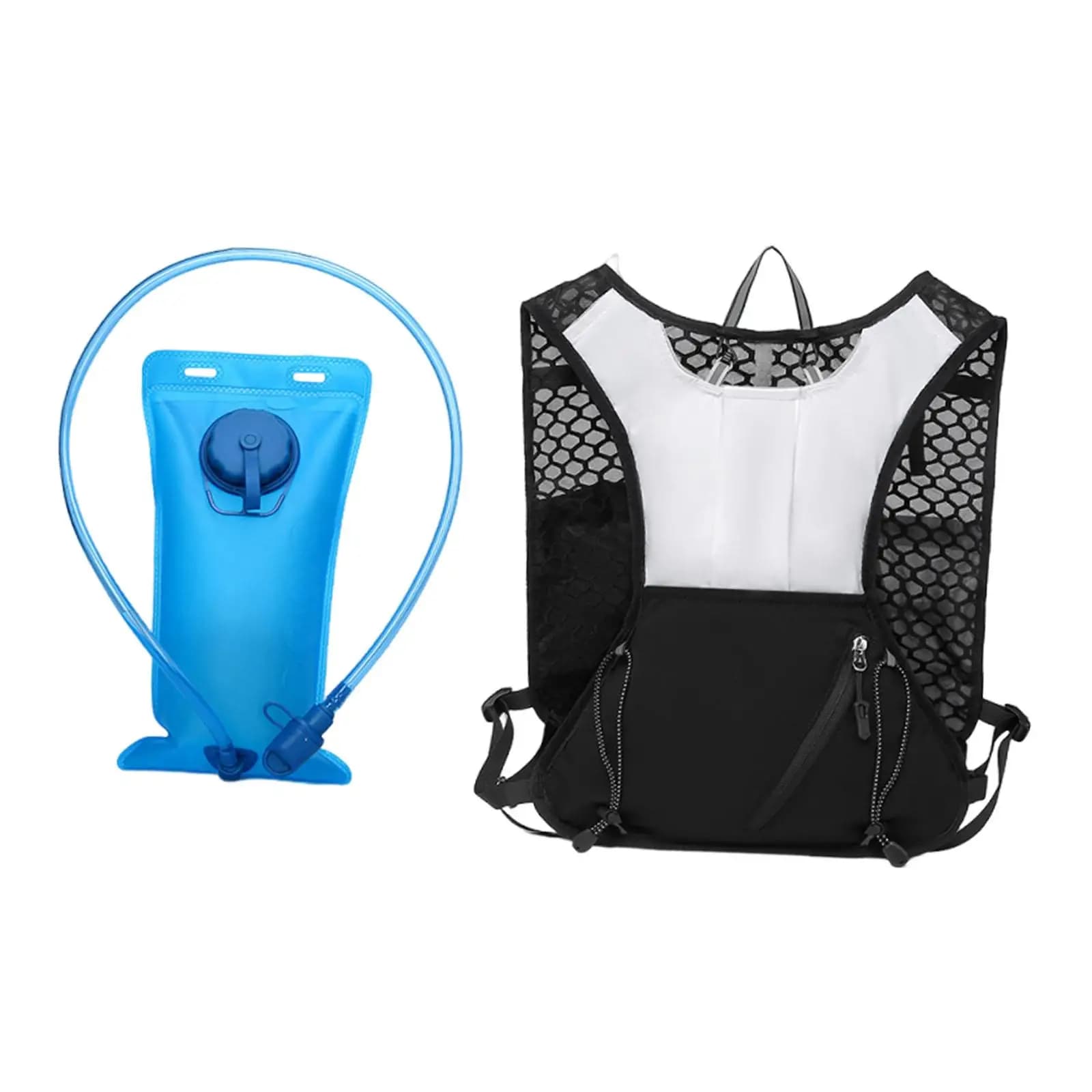 Light water backpack for cycling, hiking and trail running, man and woman water bag