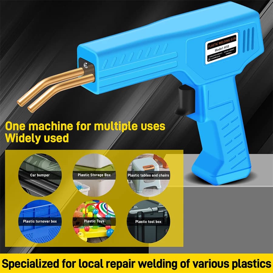 2025 Hot Cucitrice Saldatrice di Plastica Paraurti Kit di Riparazione Saldatore Per La Riparazione di Plastica Paraurti Auto Riparazione Pistola di Saldatura