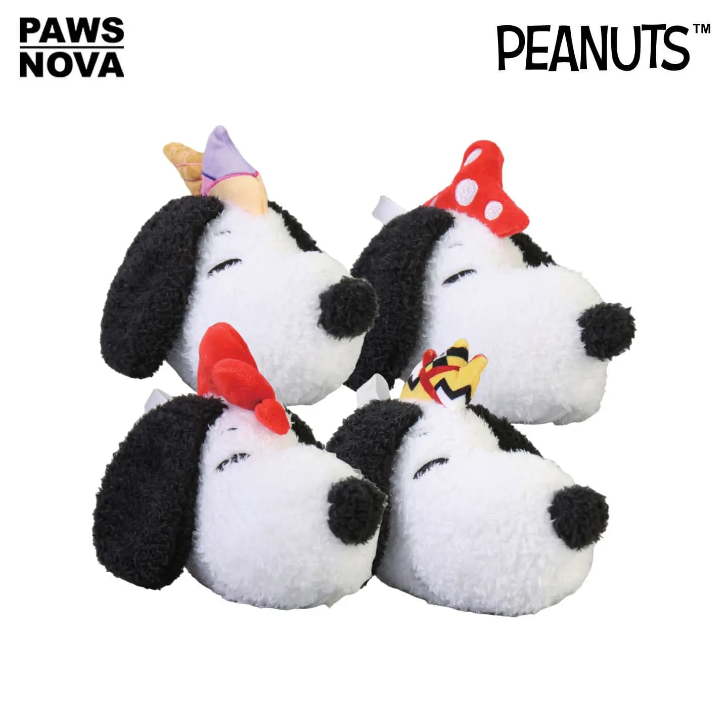 Portamonete per il 75° Anniversario di PEANUTS, Portafoglio con Cerniera in Peluche Serie Artista SNOOPY, Simpatico Astuccio da Collezione per Monete e Contanti, Regalo