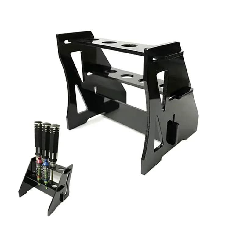 Scaffale per cacciavite RC Kit di attrezzi per cacciavite esagonale Supporto per supporto Strumenti Rack di stoccaggio per RC FPV Quadcopter Drone UAV Car