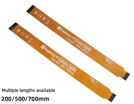 Cavo per fotocamera DSI/CSI per Raspberry Pi 5, cavo adattatore FPC per Raspberry Pi 5, cavo flessibile/cavo coassiale.