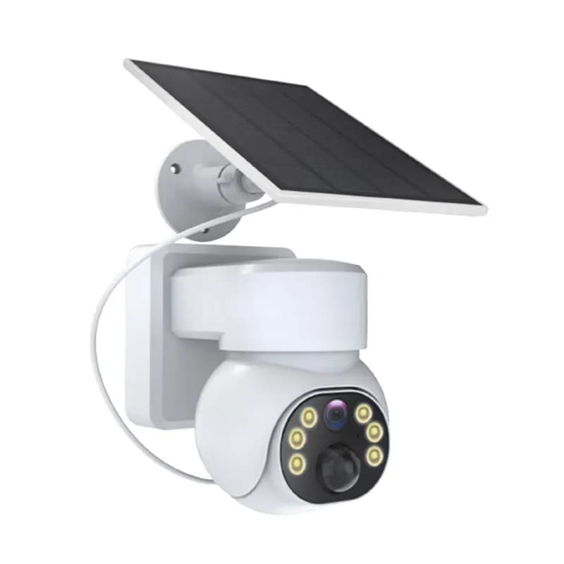 2MP 1080P Ubox App Energia solare Wireless PTZ IP/4G Telecamera AI Rilevazione movimento umanoide Monitoraggio automatico Sicurezza CCTV Baby Monitor