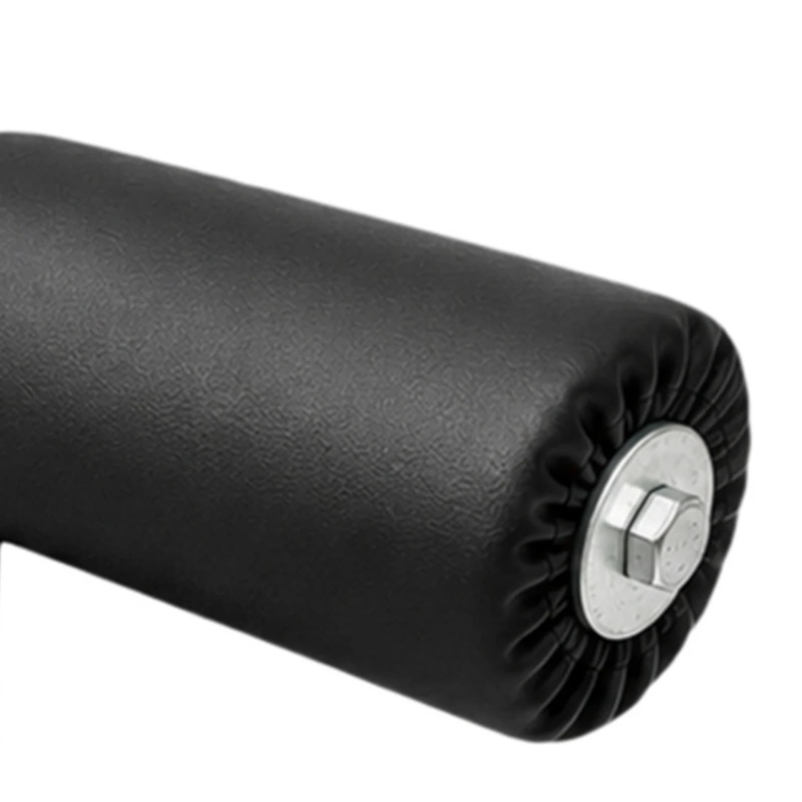 Squat Rack Leg Roller Sturdy Gym Rack Attachment with Foam Rollers Leg Roller Attachment Long-Lasting Wear-Resistant