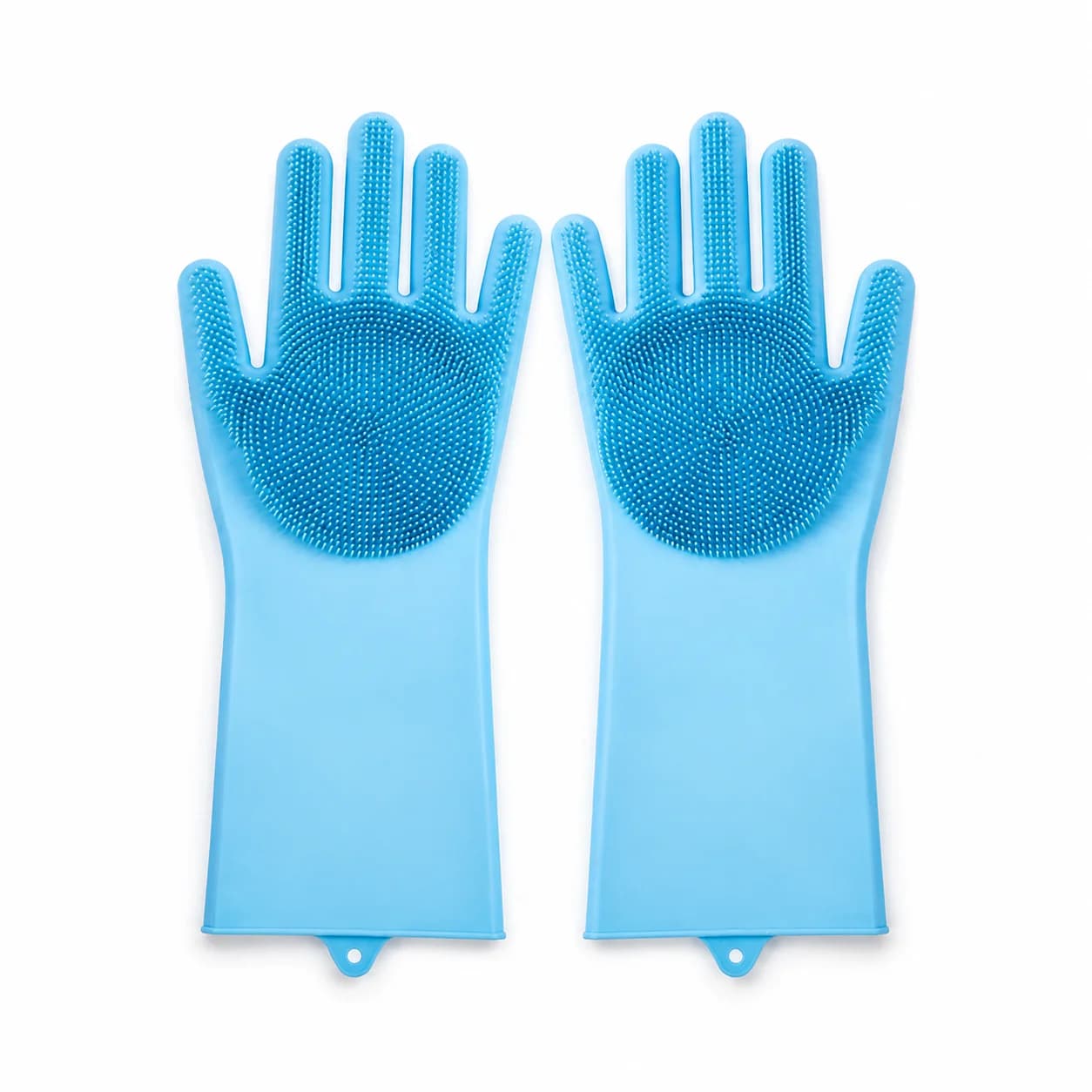 Pet Bathing Gloves for Dogs and Cats, Double-Sided Silicone Scrubber Mitts for Washing, Massage and Grooming