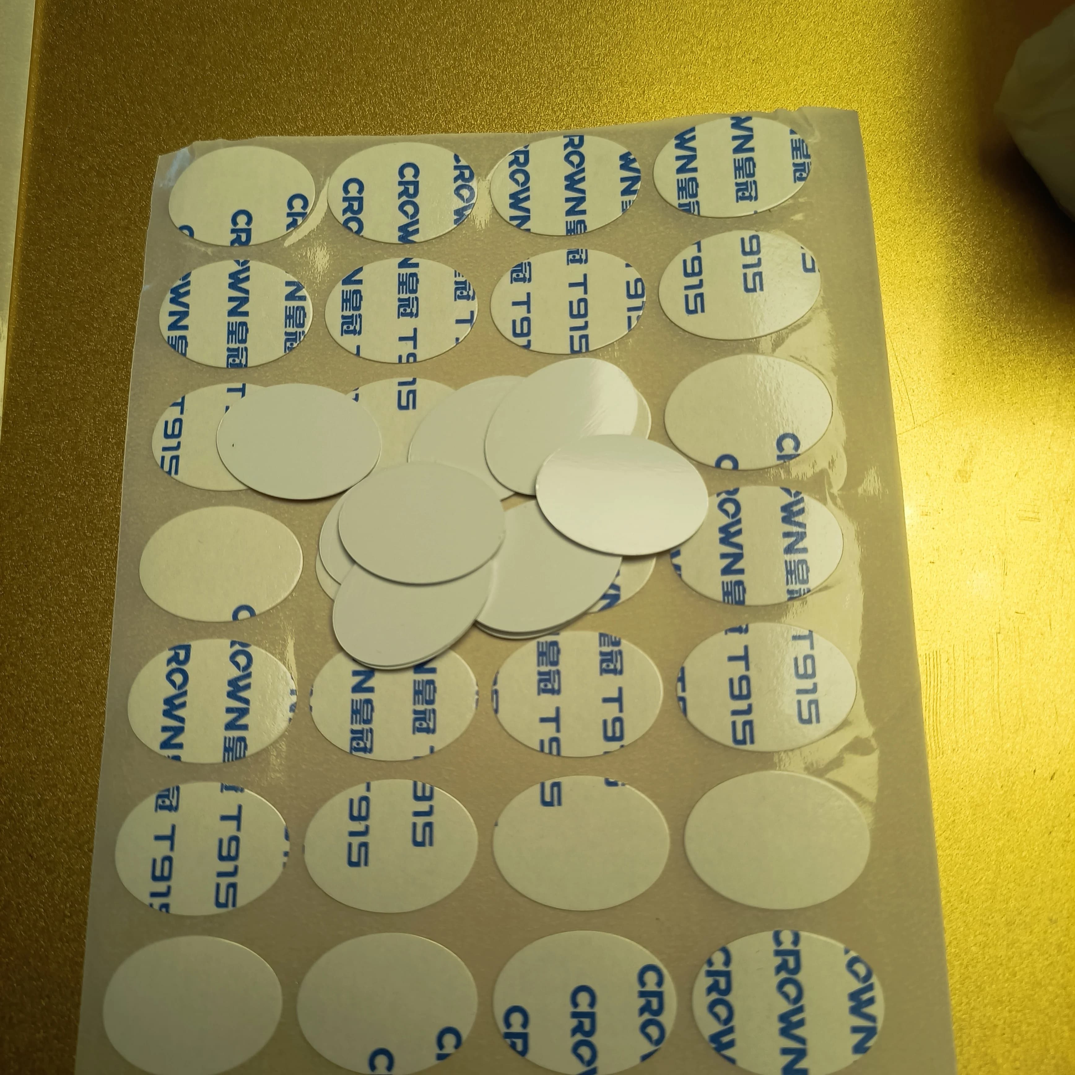 200 Pezzi/Lotto Patch Ovale in Alluminio Sublimabile 18,5*25mm
