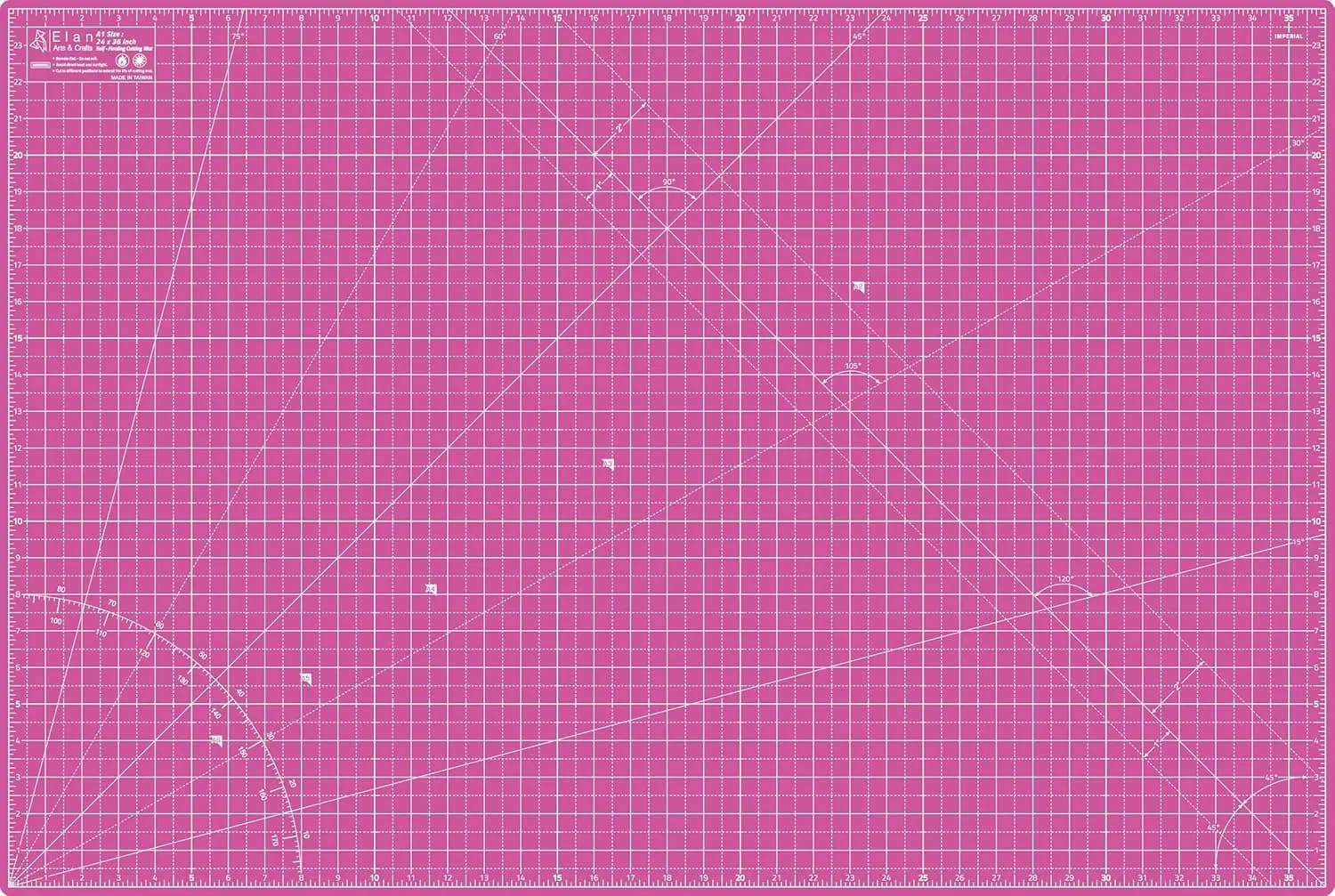 Large 24x36 Powder, Pink and Purple, A1 Size for Hobby and Fai-da- Projects ♪