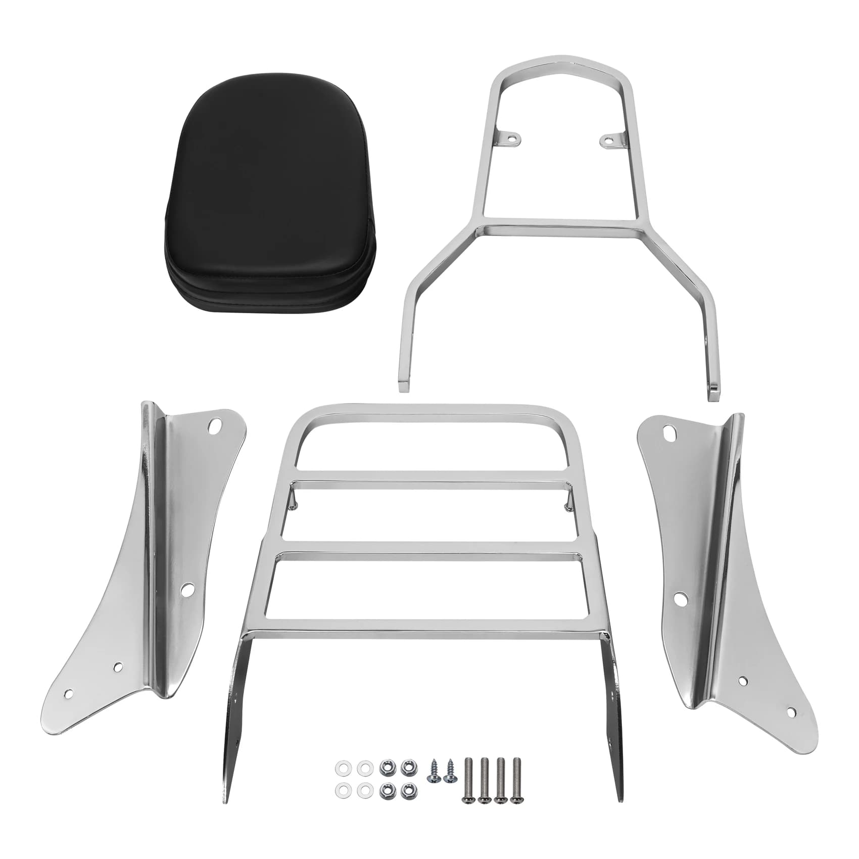 Schienale Sissy Bar Portapacchi Per Honda Shadow Spirit VT750DC VT 750 DC 2001-2003 2005-2007 Moto