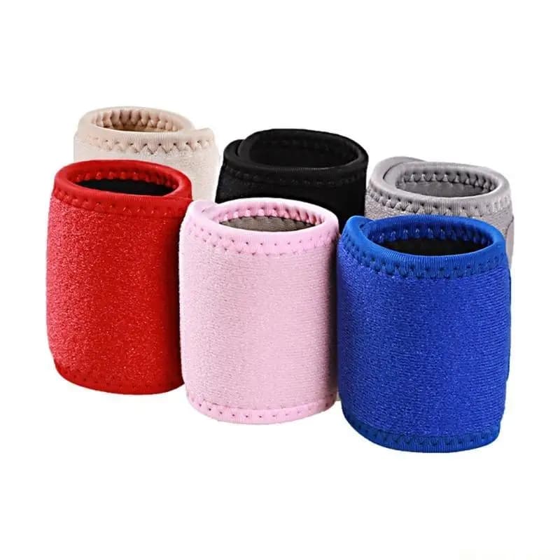 31BE 2 pezzi tutore per polso regolabile supporto per polso elastico traspirante supporto per polso per pollice avvolgente per