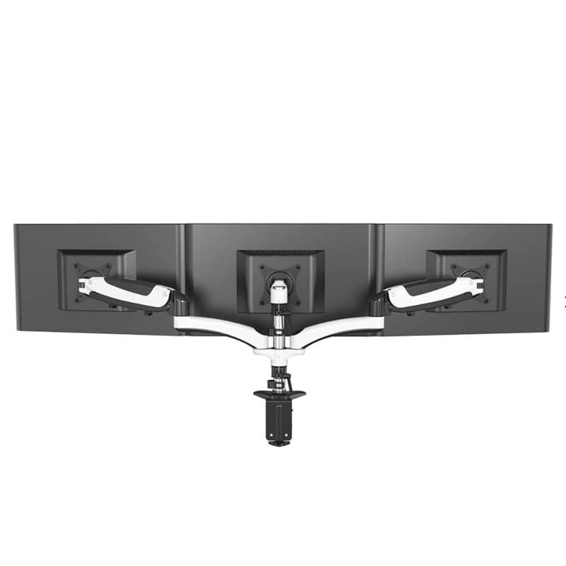 Supporto da tavolo per monitor per computer a LED triplo LCD