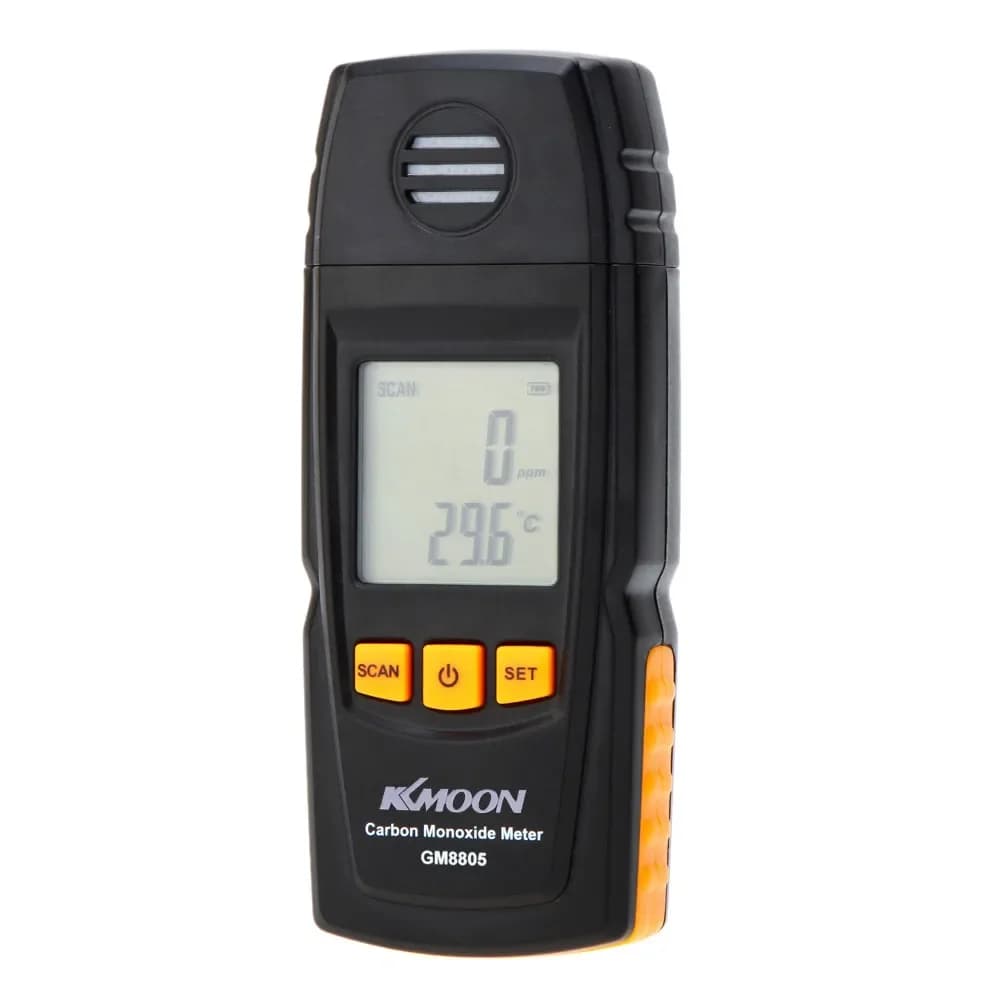 KKmoon GM8805 Misuratore portatile di monossido di carbonio con rilevatore di tester di CO ad alta precisione 0-1000 ppm