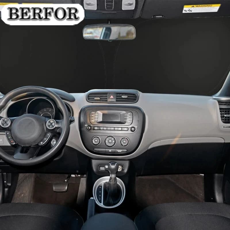 Parasole per Parabrezza Nano-Isolante per Kia Soul/EV MK2 2014-2023, Accessorio Interno per Auto