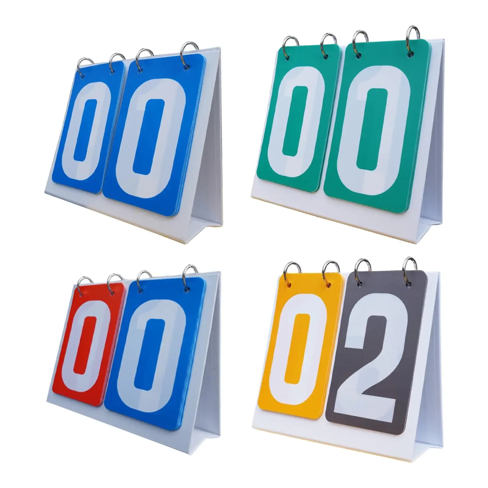 Multi sport scoreboard 2 digits durable Flip scoreboard for football volleyball basketball games Badminton