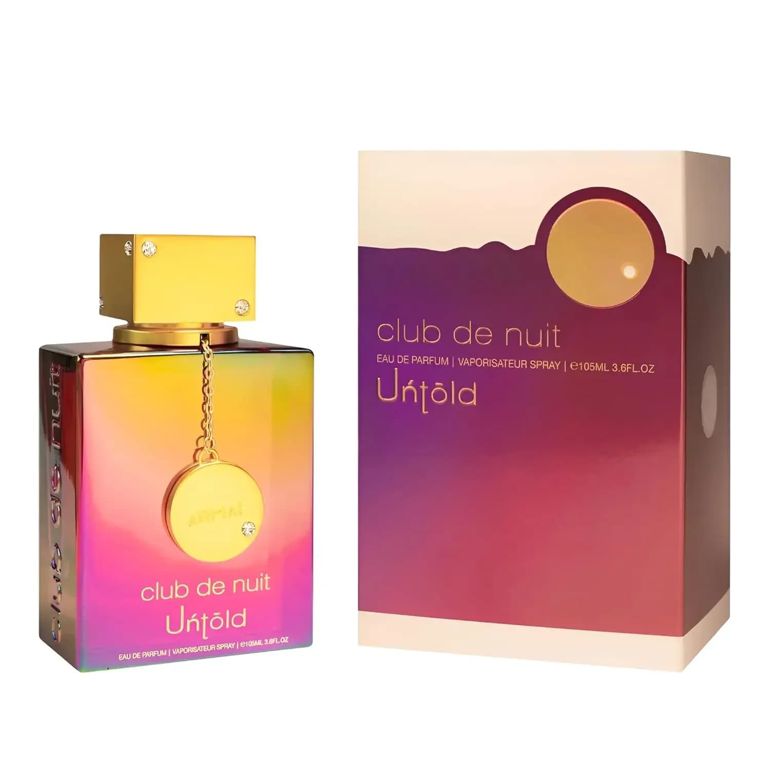 Armaf Club de Nuit Untold 100ML EDP, Mysterious Amber Oud Perfume, Long Lasting Men's Fragrance Gift Set