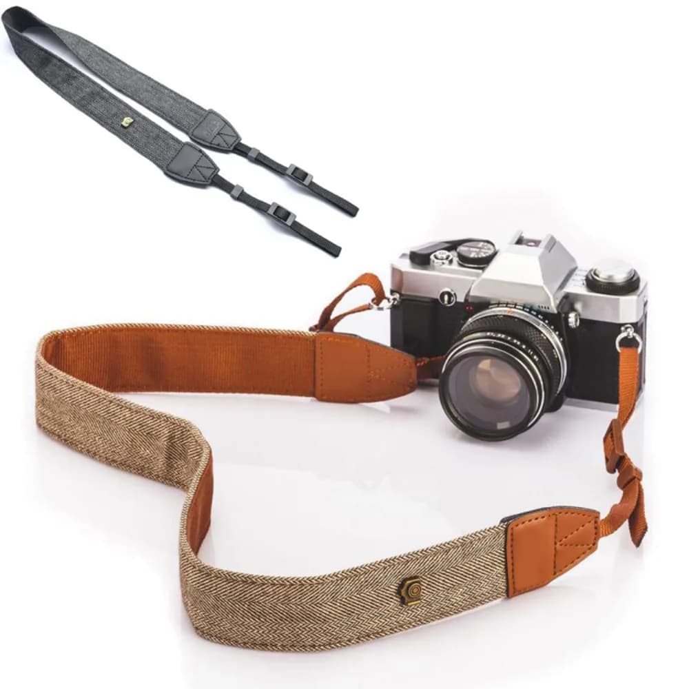 Nuovo colorato vintage stile hippie fotocamera collo tracolla cintura in cotone resistente per Canon Nikon per Sony Slr Dslr tracolla per fotocamera