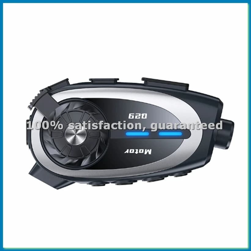 Interfono per Casco Moto con Videocamera 1080P, Dashcam WiFi, Registratore DVR, Interfono Wireless, Kit per Chiamate Hands-Free - A22U