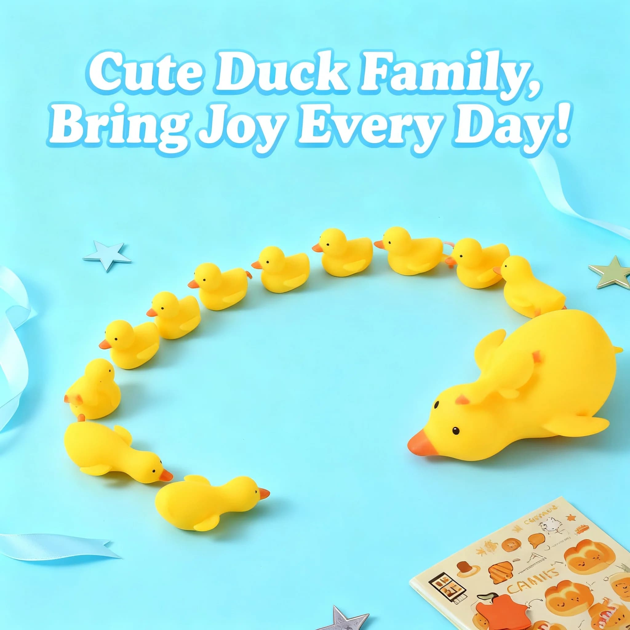 Simpatici Giocattoli Antistress a Forma di Anatra e Oca, Animali Estensibili per Decompressione, Regalo per Bambini e Adulti, Fidget Toy